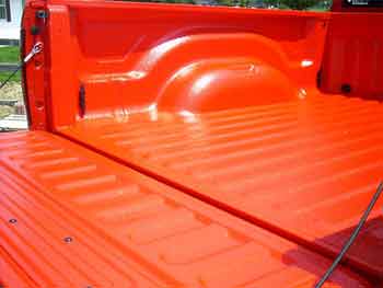 Benefits of Painting the truck with bed liner