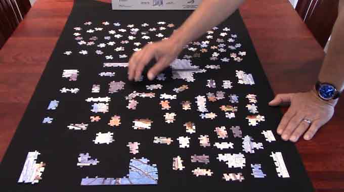 How to Make a Felt Puzzle Mat